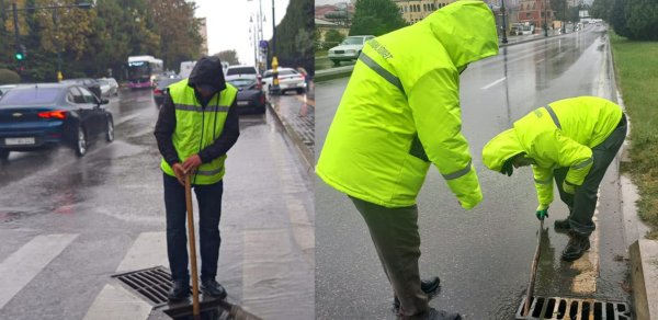 Həssas ərazilərdə yağış sularının toplanmasının qarşısı alınır - Fotolar