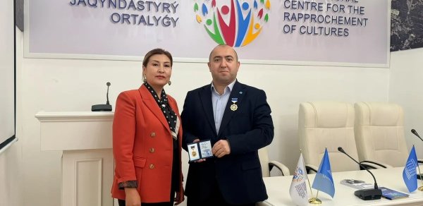 Aqil Ələsgər Tokayev adına orden ilə təltif edilib