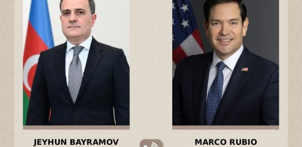 Ceyhun Bayramovla Marko Rubio Azərbaycan-Ermənistan normallaşma prosesini müzakirə ediblər