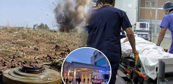 Cəbrayılda minaya düşən ata və oğul Bakıya gətirildi - Açıqlama