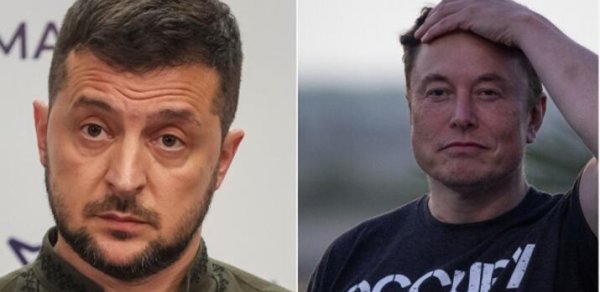 İlon Mask: Zelenski həddini aşıb