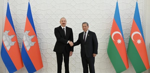 Kamboca Baş nazirinin Bakıda rəsmi qarşılanma mərasimi olub - FOTO