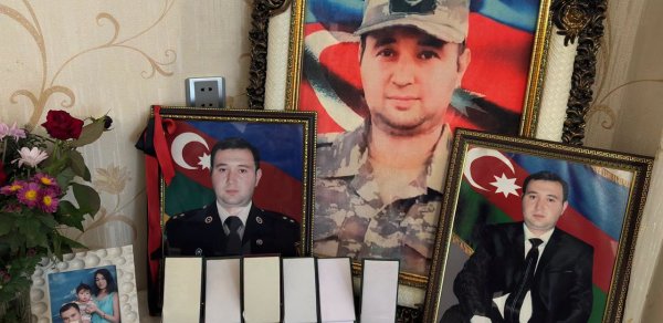 Xidmət əməkdaşları Gəncədə şəhid Rabil İsmayılovun ailəsini ziyarət edib