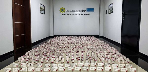 Gömrük nəzarətindən gizlədilən külli miqdarda dərman vasitələri aşkar edilib