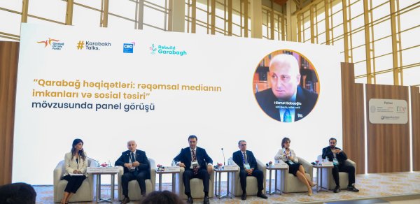 “Qarabağ həqiqətləri: rəqəmsal medianın imkanları və sosial təsiri” mövzusunda panel görüşü keçirilib