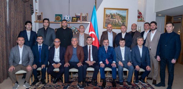 İCMA nümayəndələri Yaponiyada Azərbaycan səfiri ilə görüşüblər - FOTOLAR