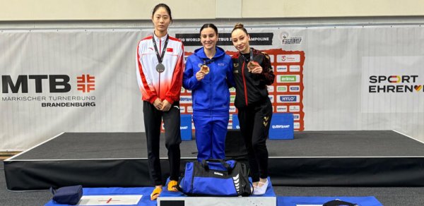 Azərbaycan gimnastı Dünya Kubokunda qızıl medal qazanıb