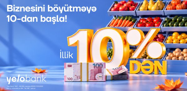 Sahibkarlara 100 000 manatadək mikrokredit və 12 ay güzəşt müddəti!