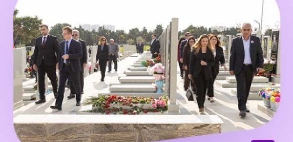Azər Türk Bankın şəhid əməkdaşının xatirəsi anılıb- FOTOLAR