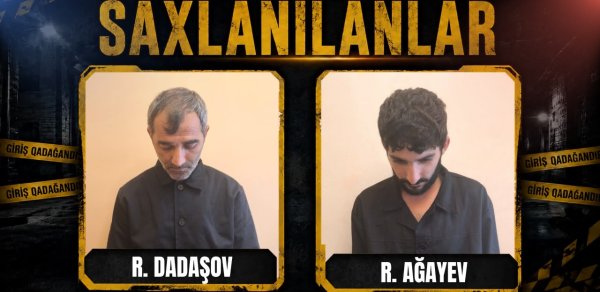 Göyçayda silsilə oğurluqlar edən qohumlar saxlanıldı