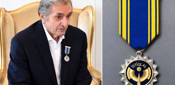Təltif olunduğu ordeni illər öncə özü hazırlayıbmış...