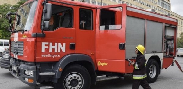 Zığda yaşayış binasındakı yanğın söndürüldü