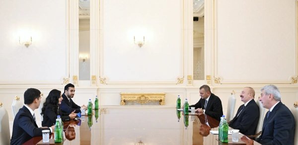Prezident İlham Əliyev Dünya Turizm Təşkilatının Baş katibini qəbul edib