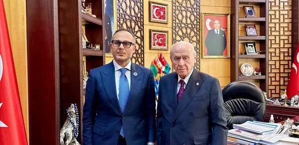 Türkiyədə Ramil Həsənlə Dövlət Bağçalı arasında mühüm görüş - Foto