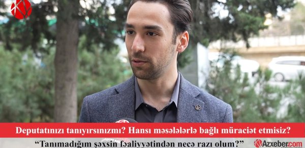 Deputatınızı tanıyırsınızmı? – VİDEOSORĞU
