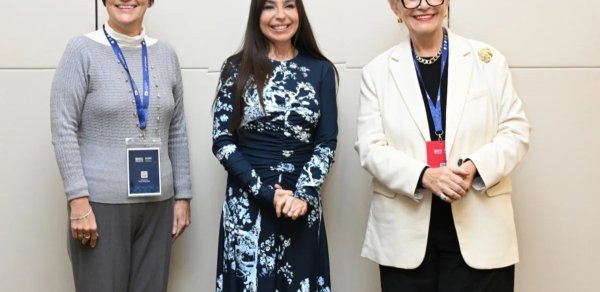 Leyla Əliyeva UNESCO-nun Baş direktorunun müavini ilə görüşüb