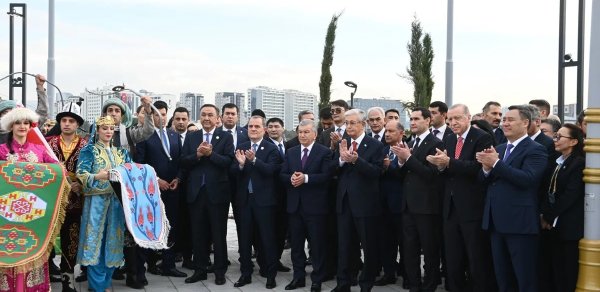 Ceyhun Bayramov Türk Dövlətləri Sivilizasiya Parkının açılış mərasimində iştirak edib