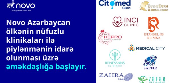 Novo Azərbaycan ölkənin nüfuzlu klinikaları ilə piylənmənin idarə olunması üzrə əməkdaşlığa başlayır