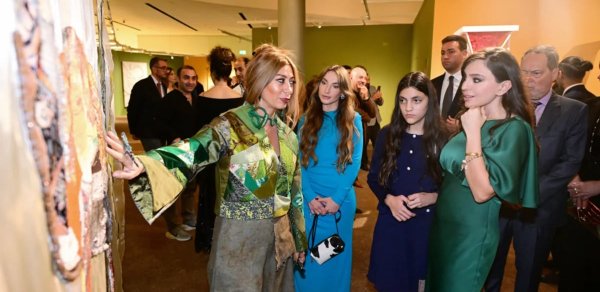 Heydər Əliyev Mərkəzində "Art Weekend"in rəsmi açılışı olub - FOTOLAR