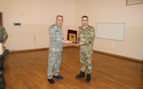 Hərbi prokuror bayram günləri sərhədlərdə - FOTOLAR