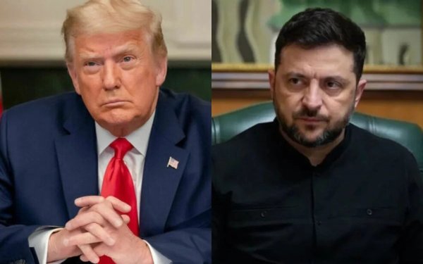 Trampla Zelenski arasında telefon danışığı baş tutub