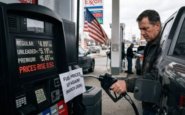 ABŞ-də İranla müharibə başlayandan bəri benzinin orta qiyməti 37 % artıb