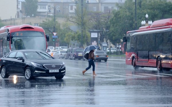 Yağış bu tarixədək davam edəcək - XƏBƏRDARLIQ