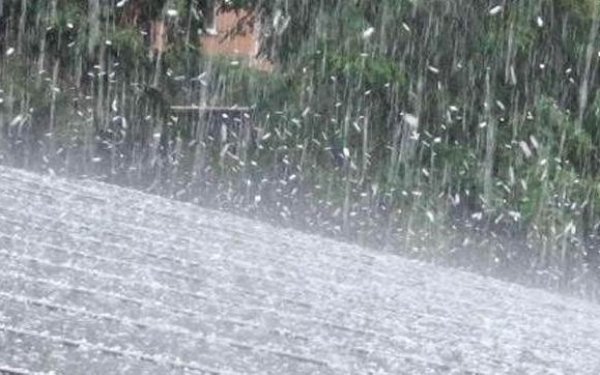 Bakıya dolu yağır - VİDEO