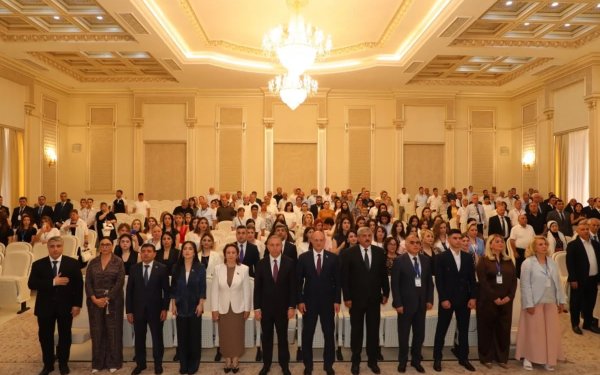 Sumqayıtda “Sahibkarlığın İnkişafı üçün Xarici Ölkə Modelləri” Forumu keçirilib - FOTOLAR