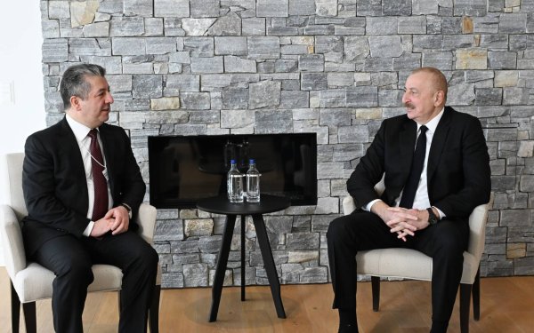 Məsrur Bərzani Prezident İlham Əliyevə təbrik ünvanladı