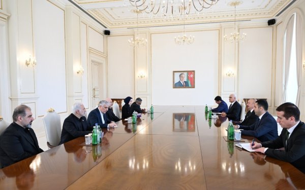 Prezident Qalibafı qəbul etdi - FOTOLAR