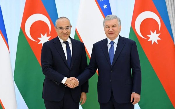 Azərbaycanla Özbəkistan arasında iqtisadi əməkdaşlıq məsələləri müzakirə olunub - FOTO