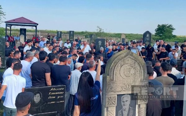 Vurulan gəminin kapitanı Lənkəranda dəfn olundu