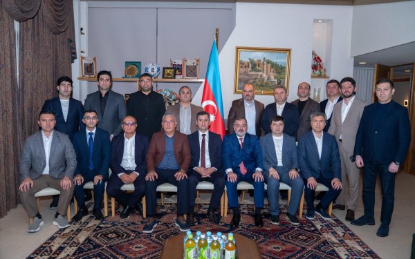 İCMA nümayəndələri Yaponiyada Azərbaycan səfiri ilə görüşüblər - FOTOLAR
