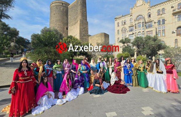 Bakıda "Kəlağayı yürüşü" keçirilir - FOTOLAR