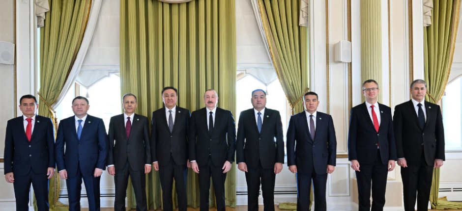 Prezident bu ölkələrin DİN rəhbərlərini qəbul etdi - Fotolar