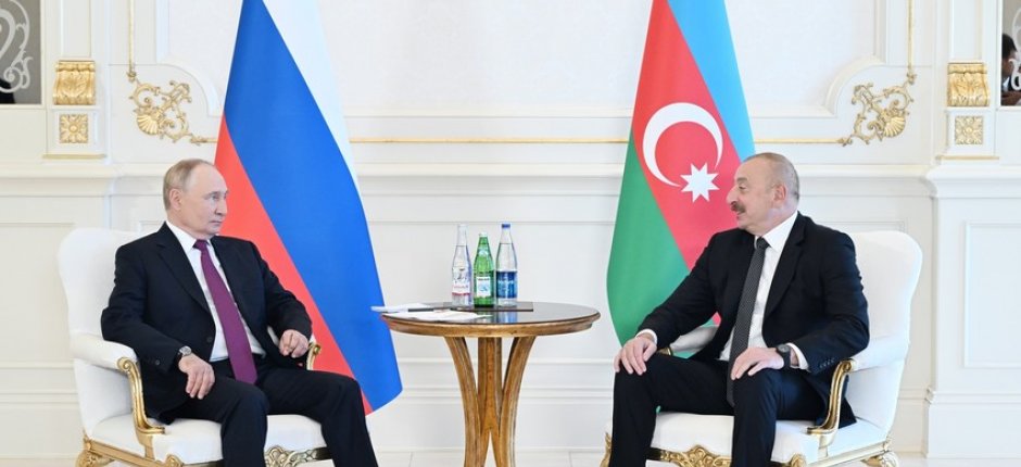 Azərbaycan Prezidenti Vladimir Putini təbrik etdi