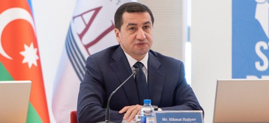 Hikmət Hacıyev: Xəzər dənizi ayırıcı deyil, birləşdirici faktordur