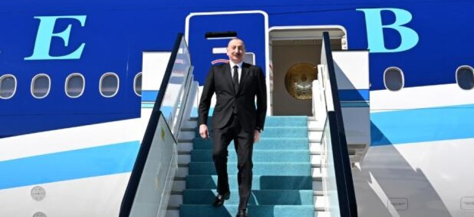İlham Əliyev Birləşmiş Ərəb Əmirliklərində işgüzar səfərdədir