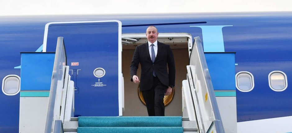 İlham Əliyev Birləşmiş Ərəb Əmirliklərində işgüzar səfərdədir