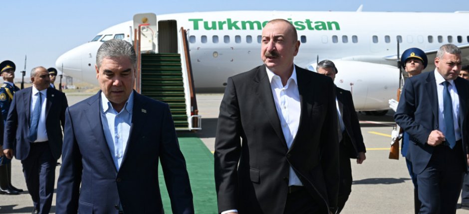Qurbanqulu Berdiməhəmmədov Füzuliyə getdi - FOTOLAR