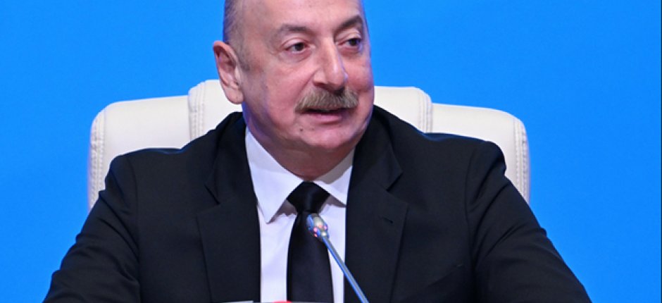 İlham Əliyev Forum iştirakçıları ilə görüşür - Canlı yayım
