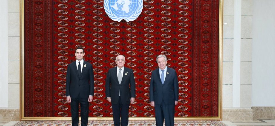 Türkmənistan Prezidenti Azərbaycanın Baş nazirini qəbul edib