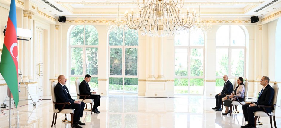 İlham Əliyev İsrailin Azərbaycandakı yeni səfirinin etimadnaməsini qəbul edib - FOTOLAR