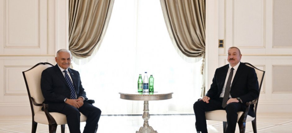 İlham Əliyev Qəbələdə Binəli Yıldırımı qəbul etdi