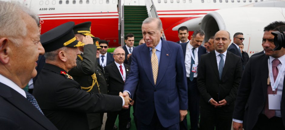 Türkiyə Prezidenti Azərbaycanda səfərdədir - FOTOLAR