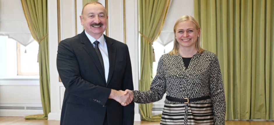 Prezident İlham Əliyev ATƏT sədrini qəbul etdi