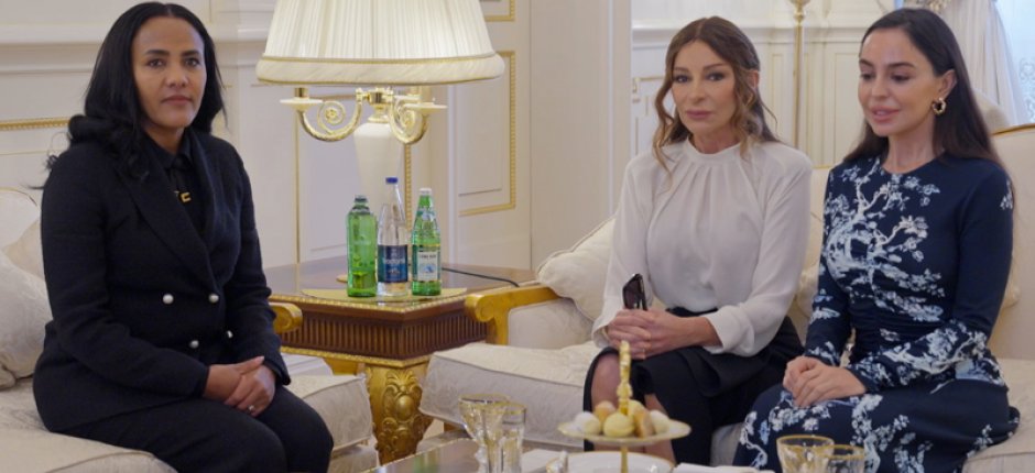 Azərbaycanın və Efiopiyanın birinci xanımlarının görüşü olub