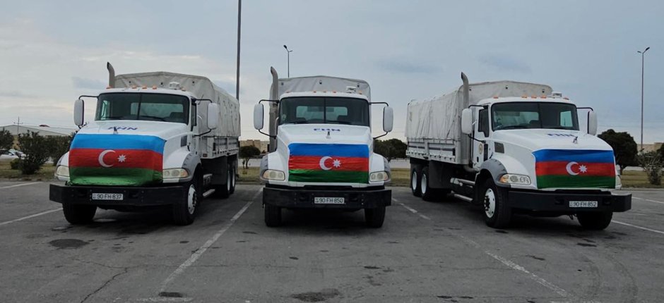 Prezidentin tapşırığı ilə İrana humanitar yardım yola salındı