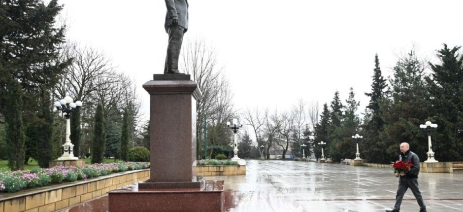 İlham Əliyev Şamaxı rayonuna səfər edib - FOTOLAR